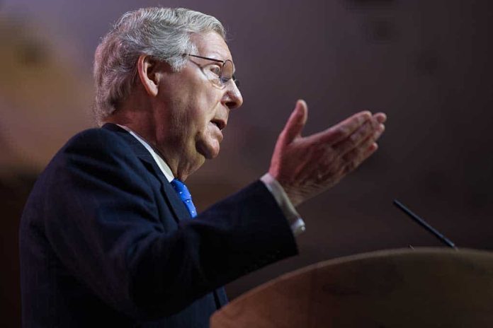 Mitch McConnell Says It's Time to Quit Mandates