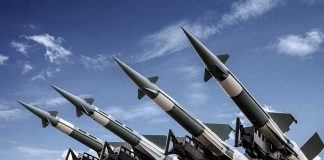Waves of Missiles Reportedly Fired by Russia