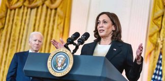 Biden and Harris