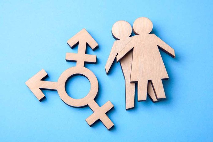 1145016626 featured image Gender symbols and figures on blue background