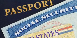 Passport, social security card, and driver's license.