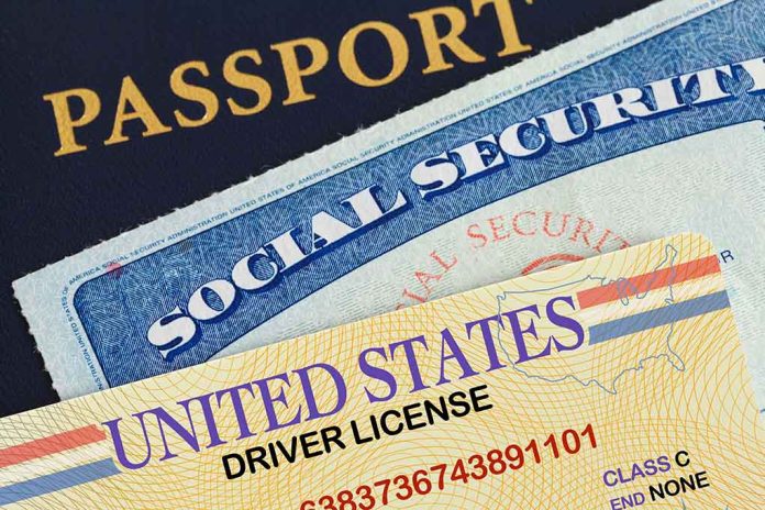 1148656274 featured image Passport, social security card, and driver's license.