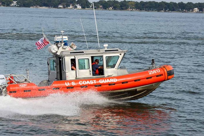 1750211480 featured image U.S. Coast Guard boat speeding on water.