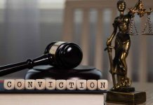 Gavel wooden blocks conviction lady statue scales justice