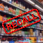 Undeclared Allergen Triggers HIGH-RISK Food Recall Recall notice over blurred store shelves
