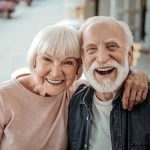 Brain Aging MYTH Exposed—Scientists Stunned Elderly couple smiling together outdoors