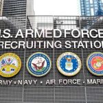 Modernization CHAOS: Air Force Boss Drops Bombshell Sign for U.S. Armed Forces Recruiting Station.