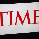 TIME magazine logo displayed in bold red letters