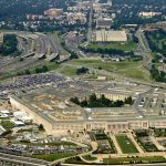 Pentagon Clash Explodes Over Senator Video Aerial view of the Pentagon building and surrounding area.