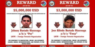 Multi-million dollar rewards for cartel leaders