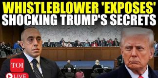 U.S. Whistleblower 'EXPOSES' Trump Secrets In Full Hearing
