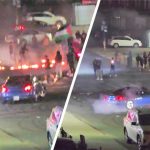 100-Car Takeover Lights FIRE Near Fuel Tanks 100-Car Takeover Lights FIRE Near Fuel Tanks