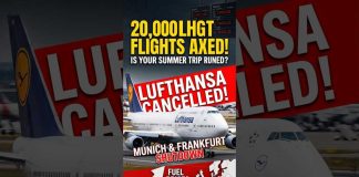 Lufthansa Slashes 20,000 Flights FAST