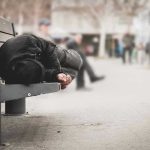 Pregnant Mom’s TERRIFYING Encounter with LA “Zombies” Person sleeping on a bench in a public area.