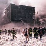 Missile Chaos: What Really Happened? Emergency responders and civilians amidst debris at a disaster site