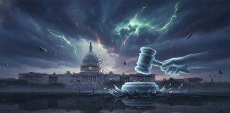 MAJOR SHIFT — Supreme Court TIPS The FIELD Create a featured image for the article titled: Trumps Shock Executive Orders Shake Up Washington Requirements: - NO text