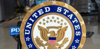 Senate SHOCK: Key GOP FLIP Jolts SAVE Act Seal of the United States Senate displayed prominently