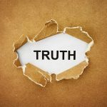 BIG PHARMA Formulary Games FINALLY EXPOSED ! A piece of torn paper revealing the word TRUTH underneath
