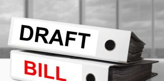 Mother, Father Vanish — New York REWRITES “Family” Two file folders labeled DRAFT and BILL stacked on a desk
