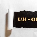 Police ADMIT HUGE Free Speech BLUNDER Torn paper revealing UH-OH text underneath.