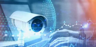 FTC BOMBSHELL — Ring Videos EXPOSED Security camera overlaid on hands typing at a laptop