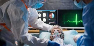 MASSIVE Quake Slams OR — What Happened NEXT! Patient on hospital bed with oxygen mask