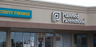 Planned Parenthood clinic storefront in a strip mall