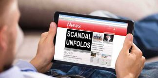 Judge Scandal EXPLODES — IMPEACHMENT Moves Fast Person holding a tablet showing a news website