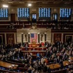 California Lawmakers VOTE to Let Offenders Run Schools! U.S. House chamber with lawmakers gathered before a session
