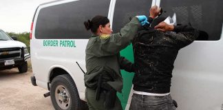 A Judge Told ICE To Stop Three Things — One Never Needed SAYING Border patrol agent detains a person against a van