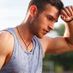 70% Or Out — New WARFIGHTER Bar Athlete wiping sweat from forehead after workout