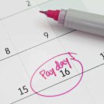 Senate Hopeful Pleads POVERTY — Now Check His PAYROLL Calendar with pink marker circling the 16th