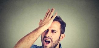 Army’s Stealth Chopper Had A LAUGHABLE Problem Man with hand on forehead expressing frustration